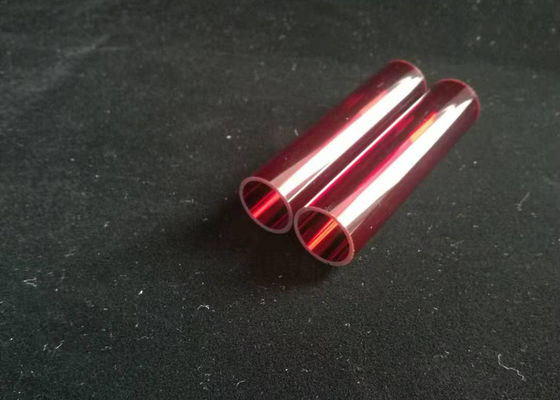 루비 석영 유리관/융합된 석영 관 19mm 외부 직경 유형 협력 업체