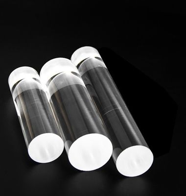 투명한 융합된 석영 유리 막대 선택 1 - 83mm 외부 직경 협력 업체